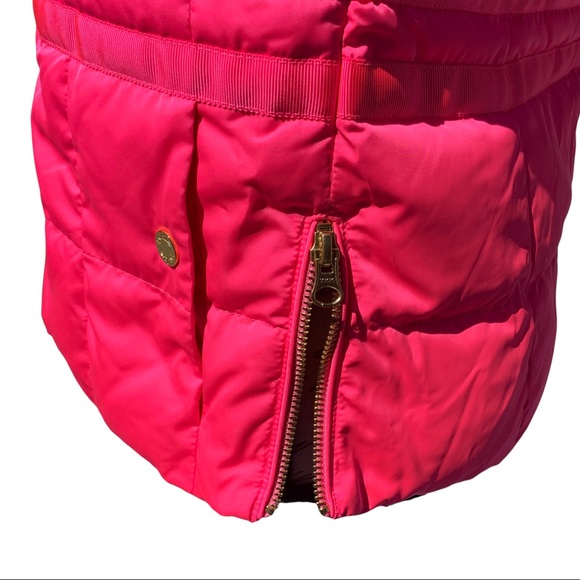 Lilly Pulitzer Tropical Pink Kate Puffer Vest size Small - Picture 6 of 11